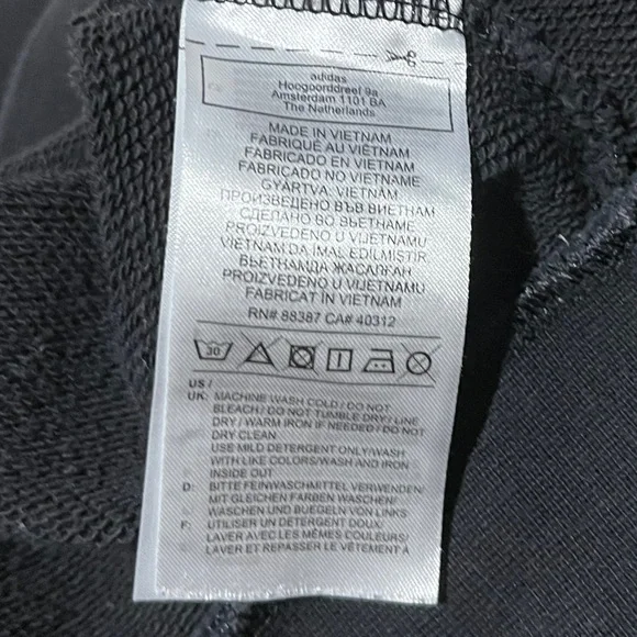 Adidas Originals Black Hoodie | Men's XS - Picture 6 of 7